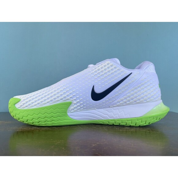 Nike Court Zoom Vapor Cage 4 Rafa White/Action Green Men's Size 11 DD1579-105 - Picture 3 of 11